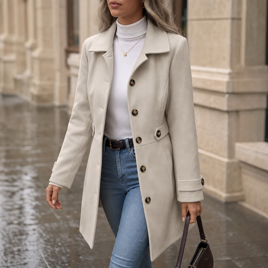 Belted Tailored Blend Trench Coat