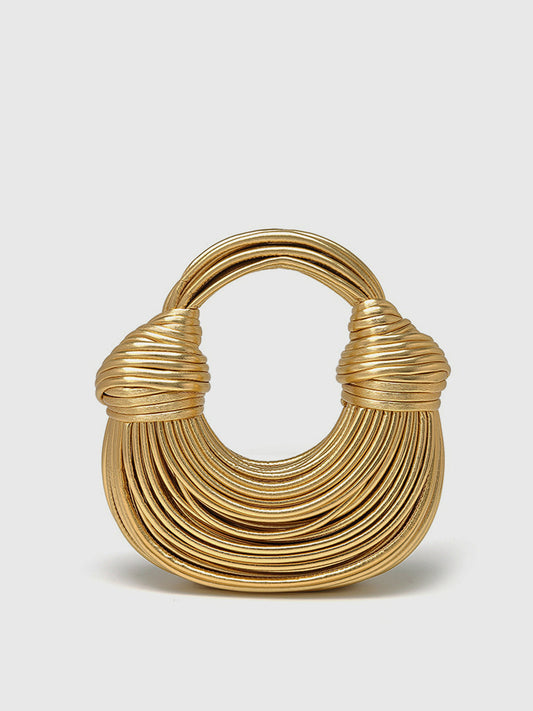 Twisted Hoop Bag