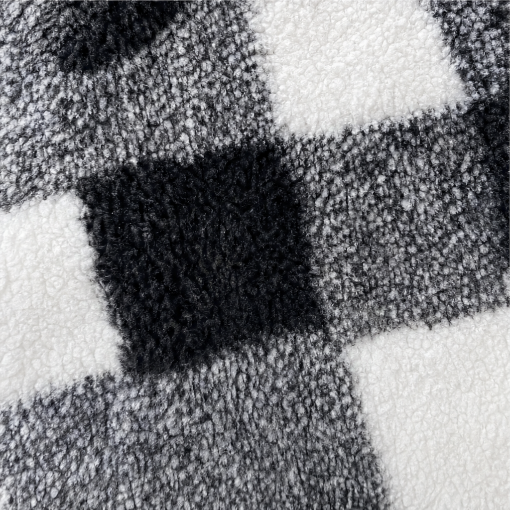 Buffalo Check Hooded Zip Jacket