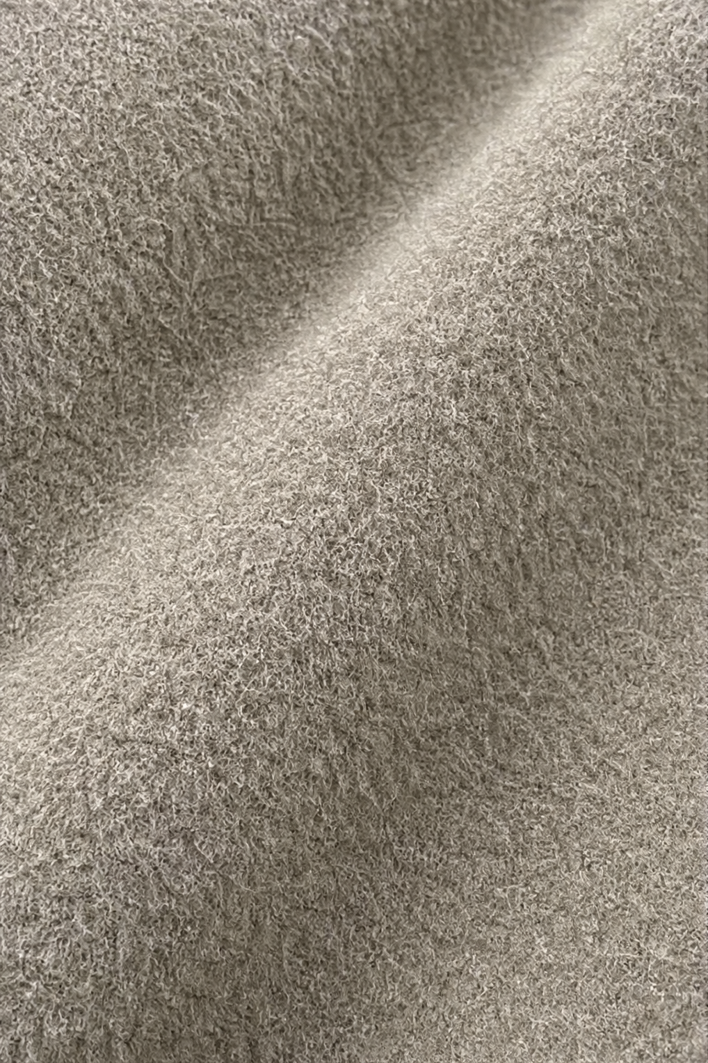 Cable-Knit Sleeve Double-Breasted Longline Coat