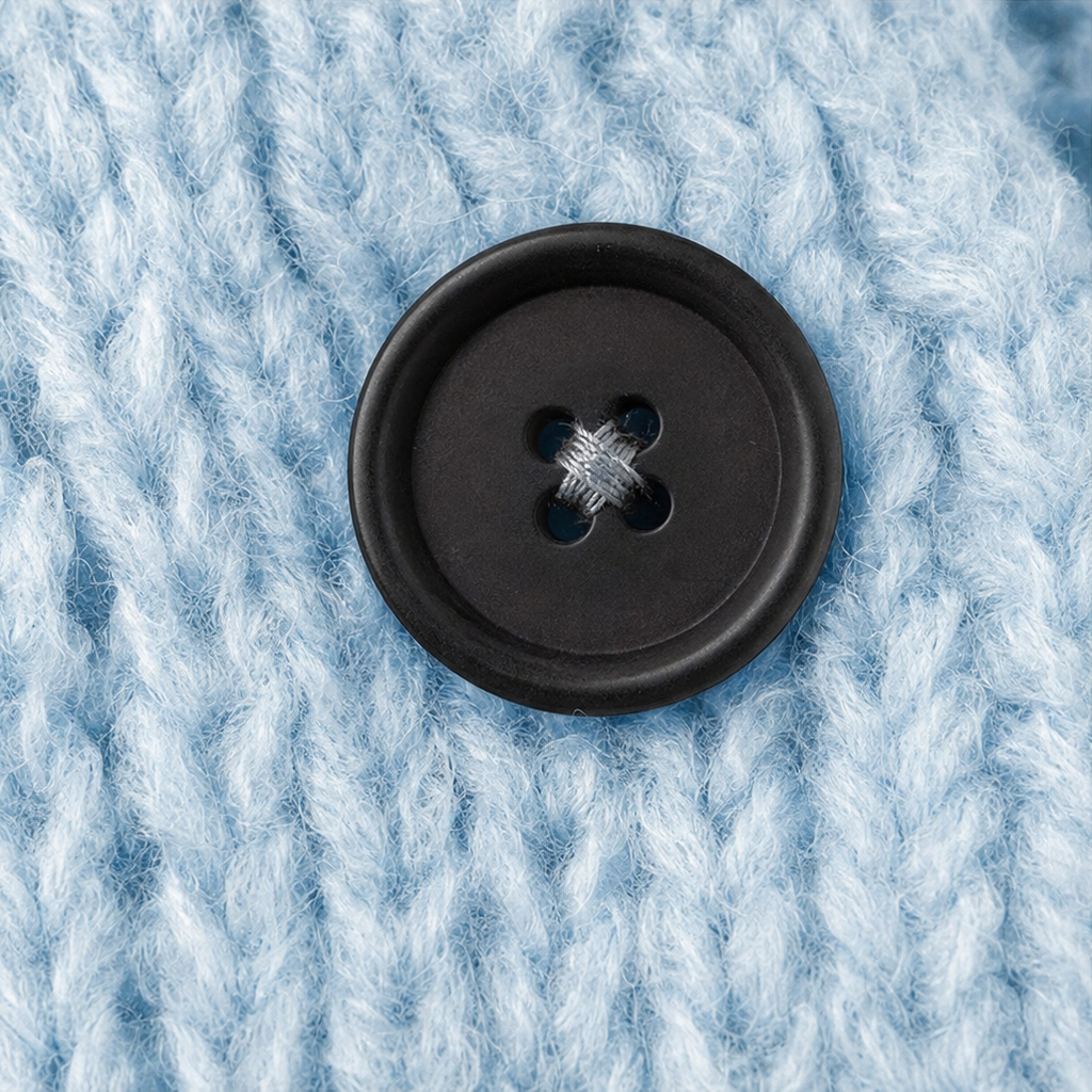Chunky Knit Below-Knee Button-Front Sweater Coat