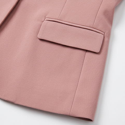 Cropped Tailored Blazer