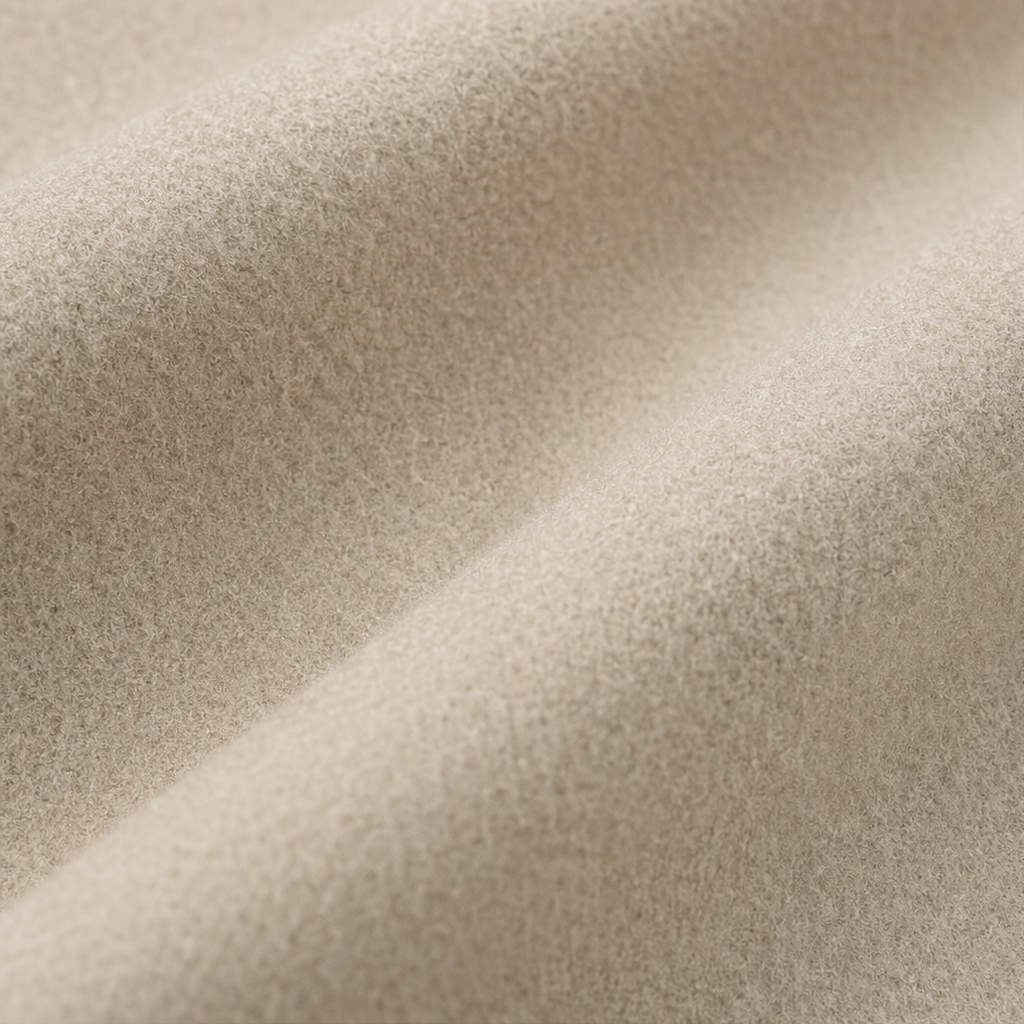 Double-Breasted A-Line Tailored Overcoat