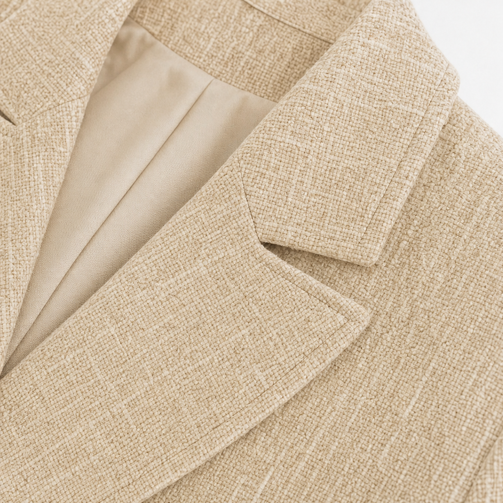Double-Breasted Slim-Fit Blazer