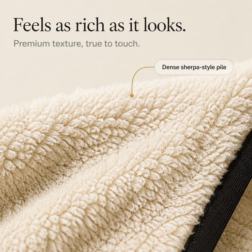 Double-Layer Fleece-Look Zip Jacket