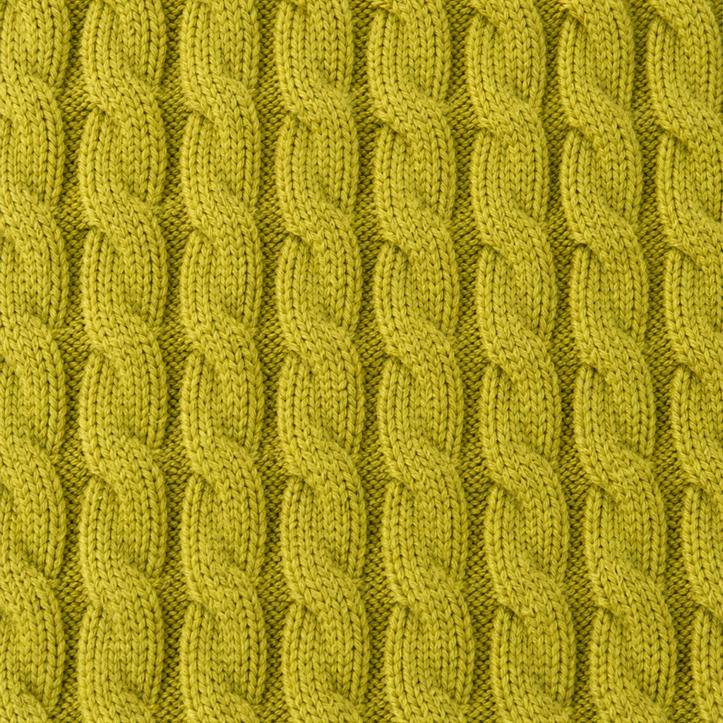 High Collar Cable-Knit Duster Cardigan