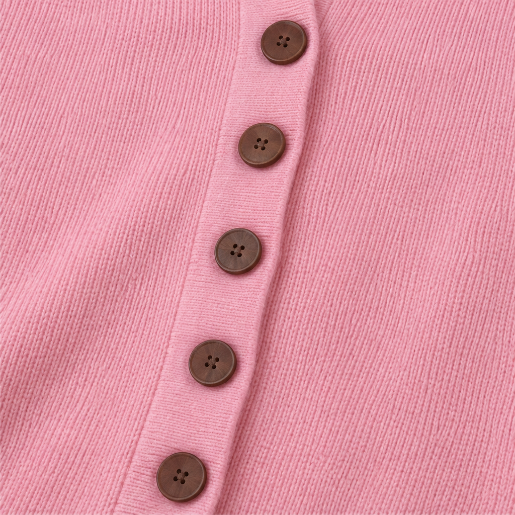 Hooded A-Line Knit Cardigan
