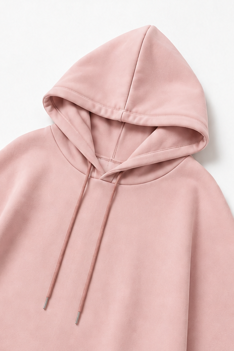 Hooded Cape And Wide-Leg Trouser Set