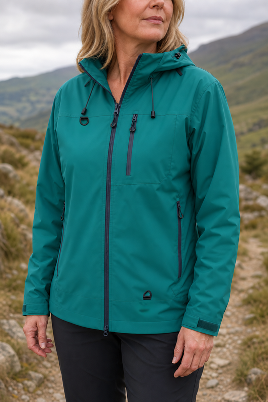 Hooded Waterproof Windproof Rain Jacket
