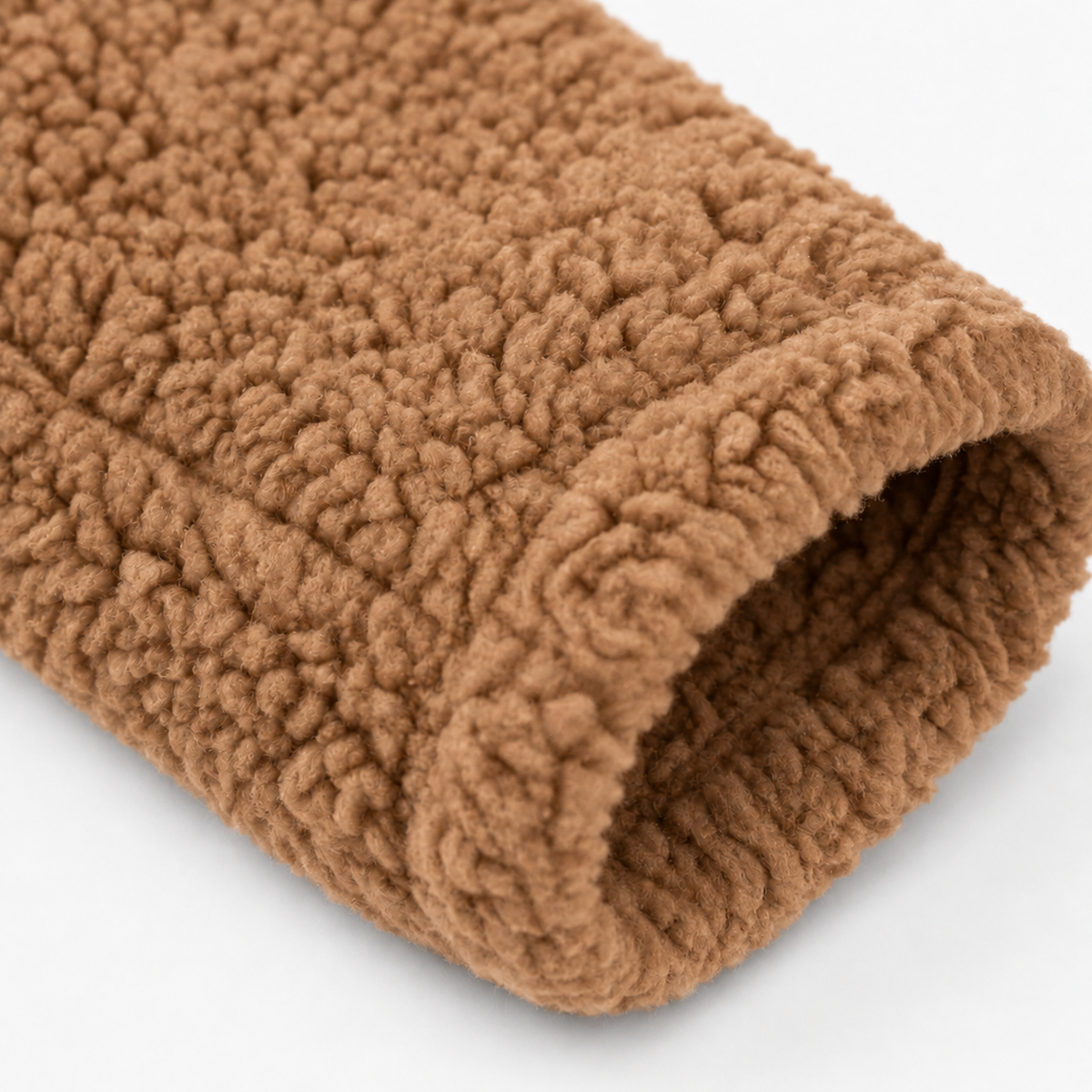 Plush Fleece-Look Hooded Jacket