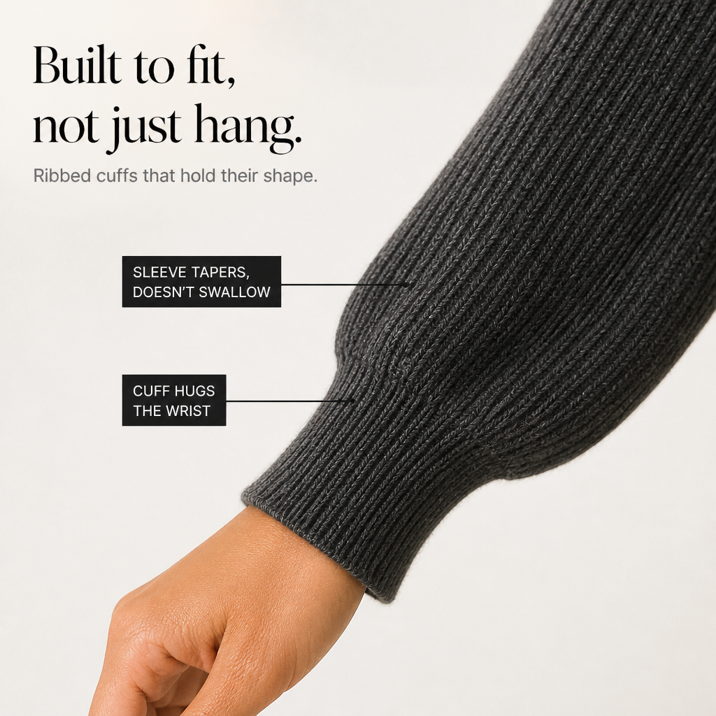 Ribbed Knit Longline Cardigan