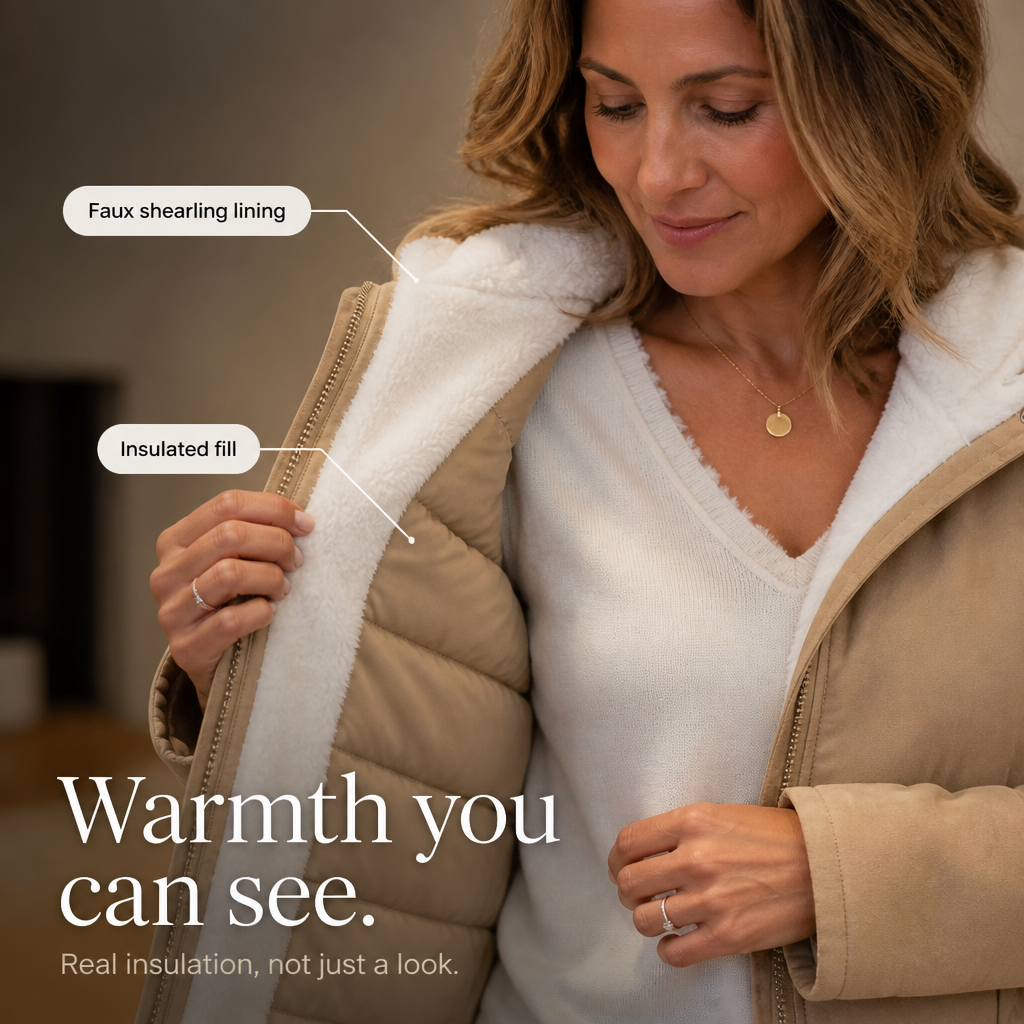 Thickened Hooded Puffer Jacket