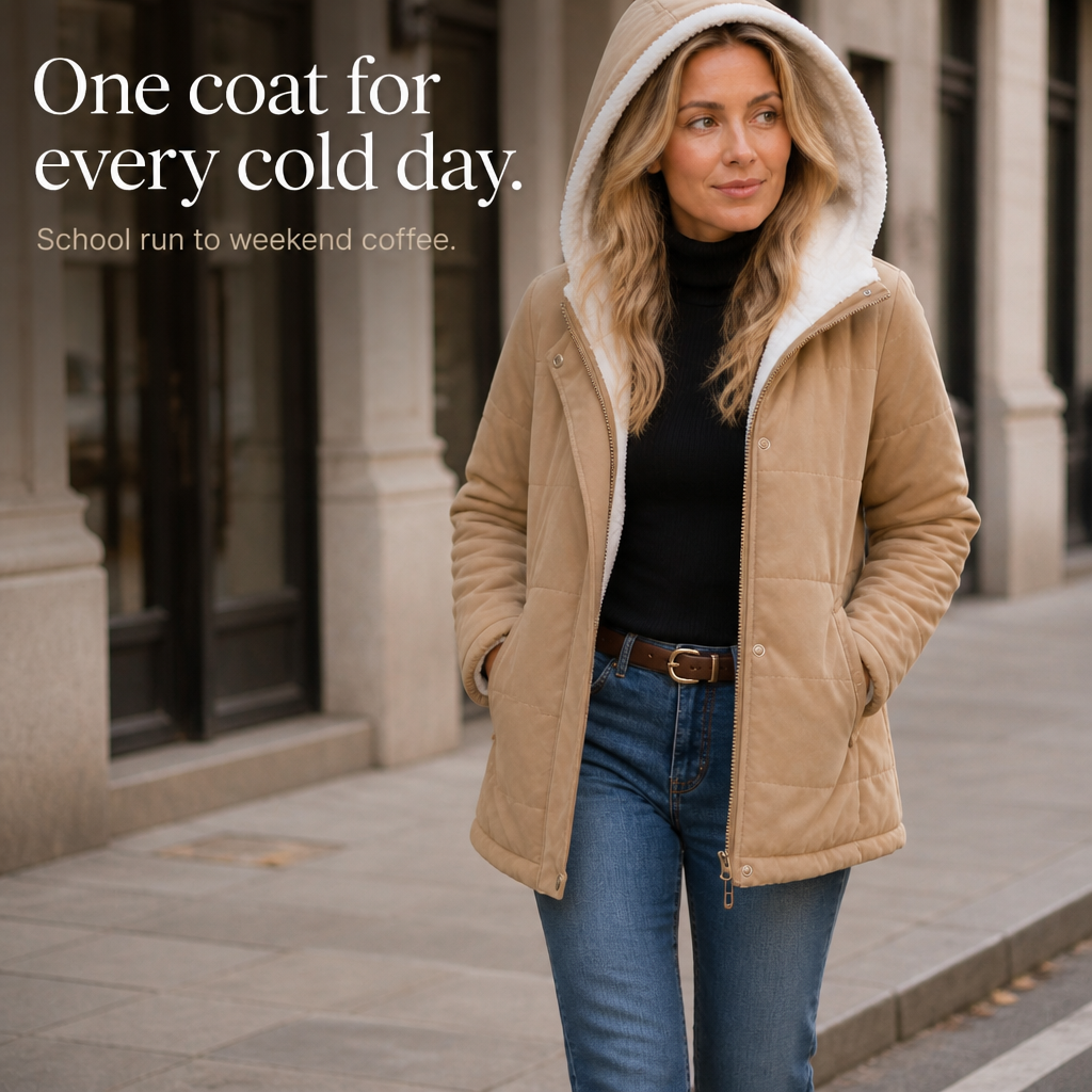 Thickened Hooded Puffer Jacket