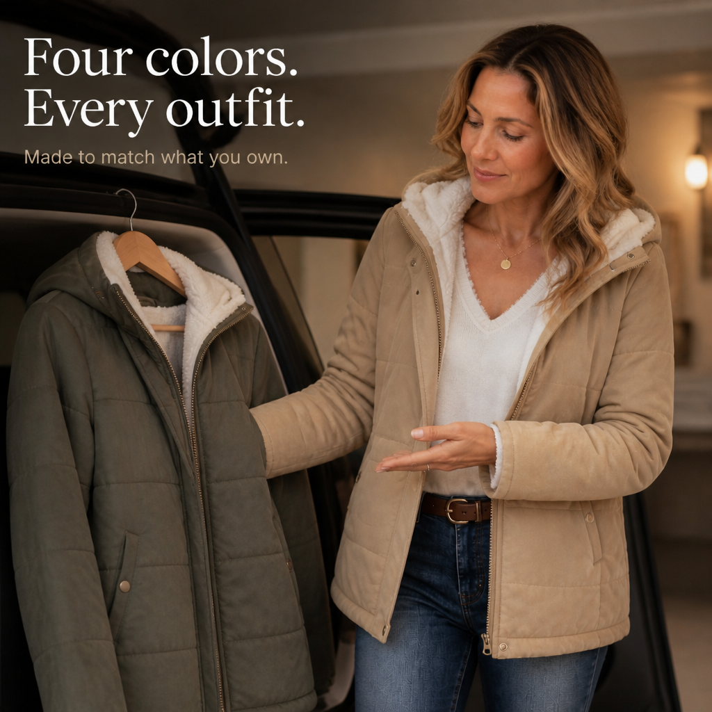Thickened Hooded Puffer Jacket