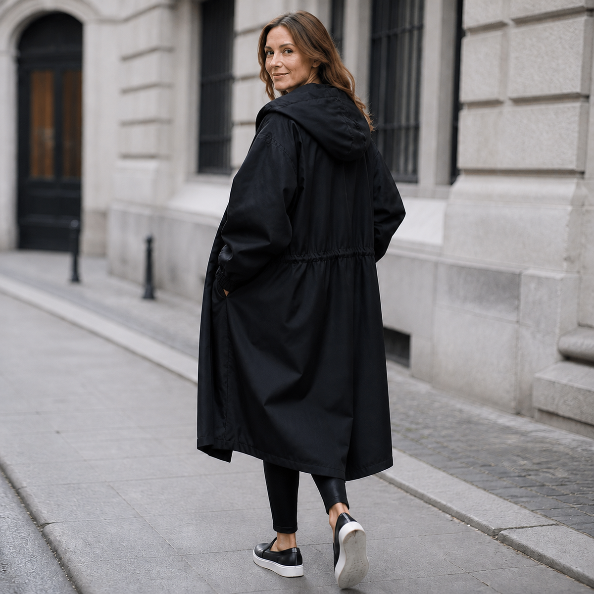 Trench That Cinches When You Want Shape