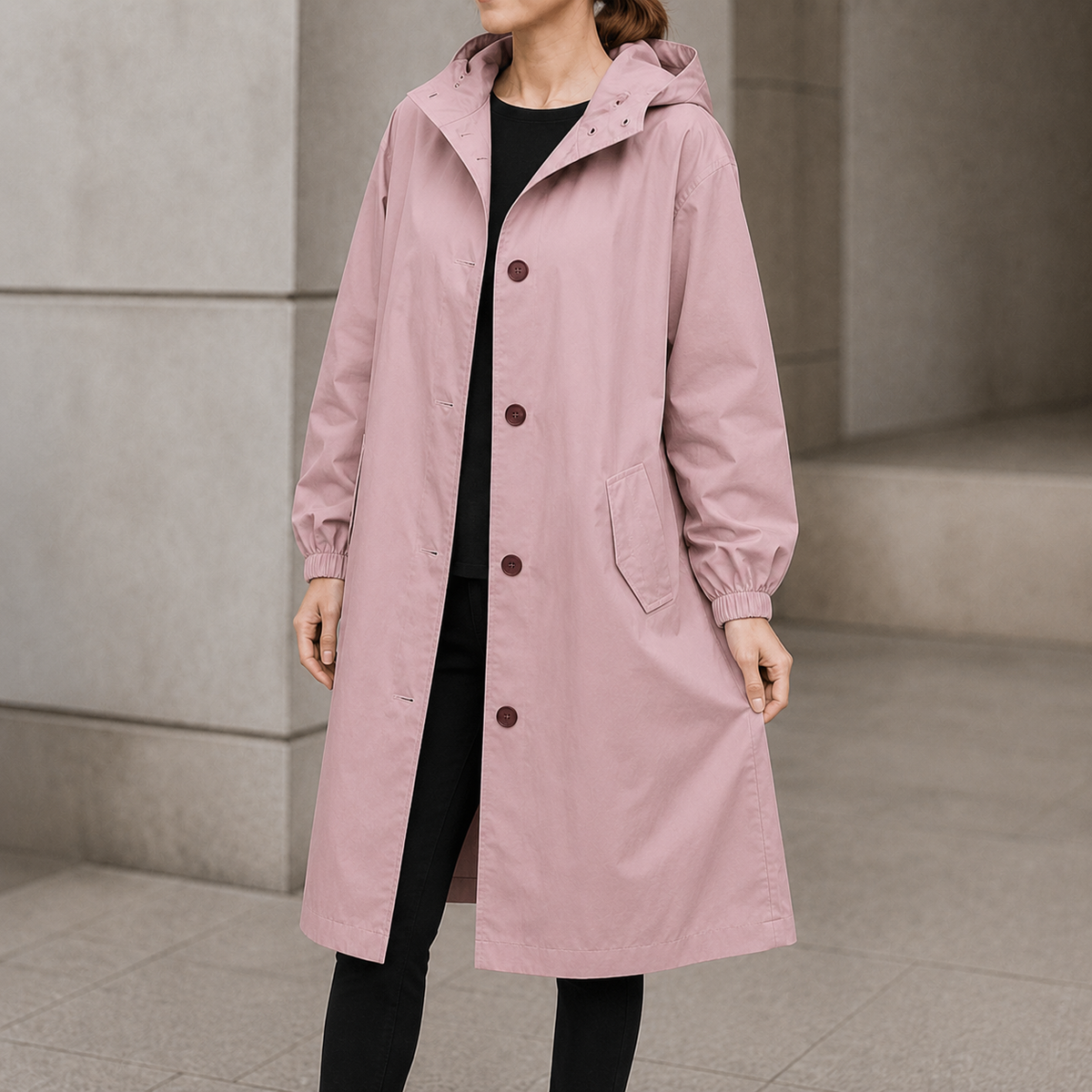 Trench That Cinches When You Want Shape