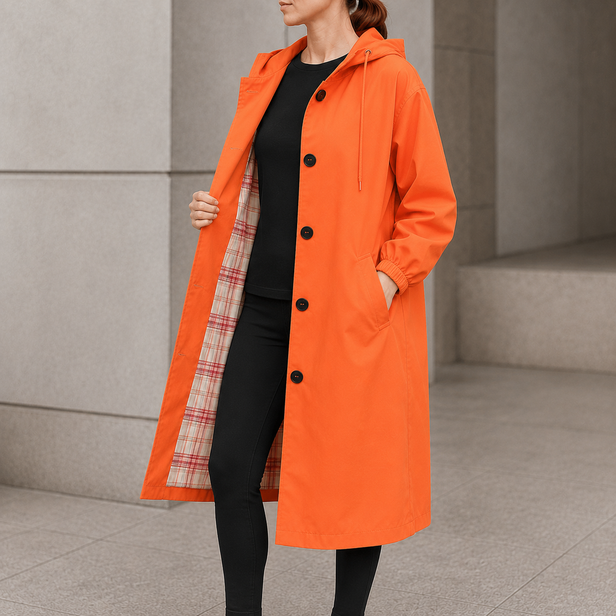 Trench That Cinches When You Want Shape