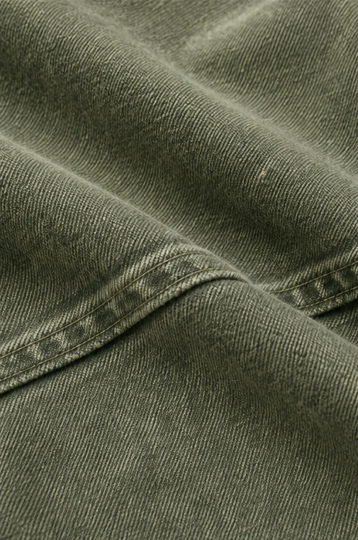 Washed Denim-Look Jacket
